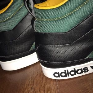Black/Green Denim/Yellow Leather Interior ADIDAS